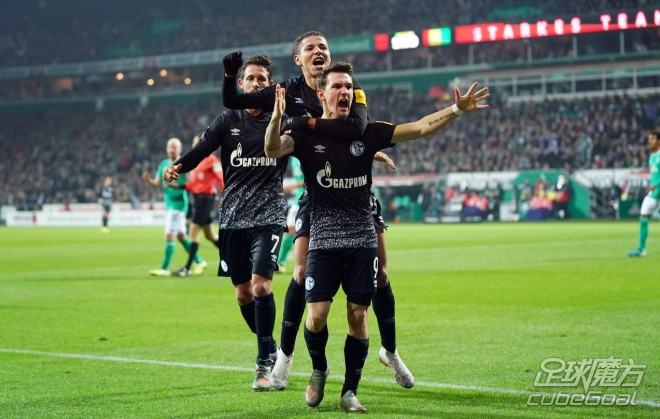 关于沙尔克不敌法兰克福，遭遇失利的信息