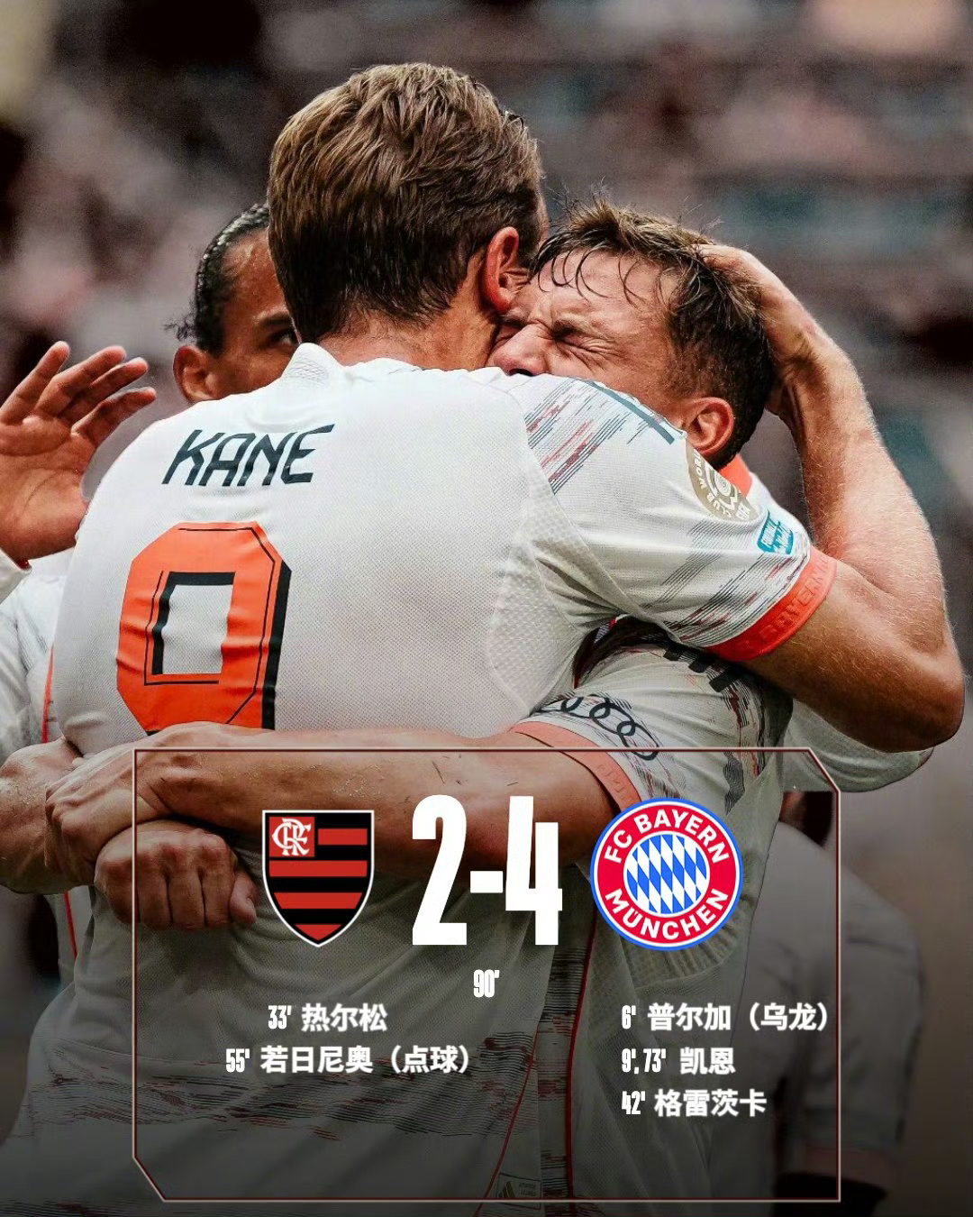 曼城主场绝杀拜仁，成功晋级欧冠四强